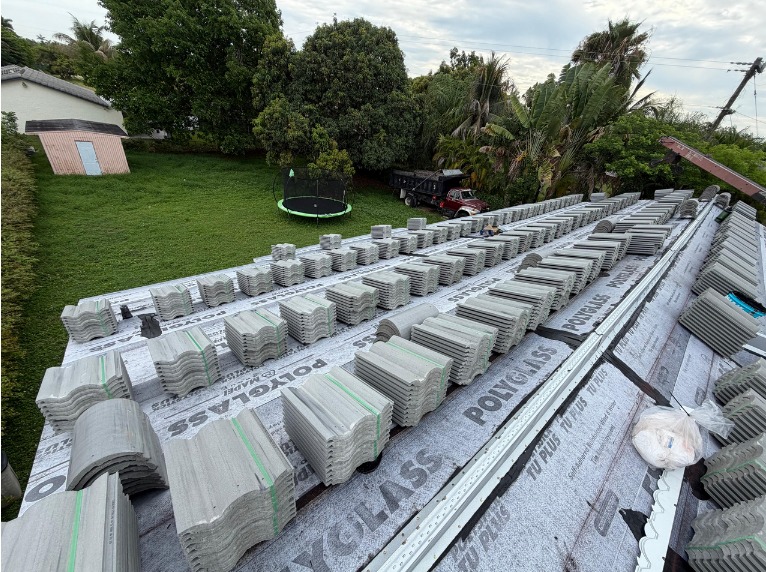 Polyglass TU Underlayment and Tile Staging