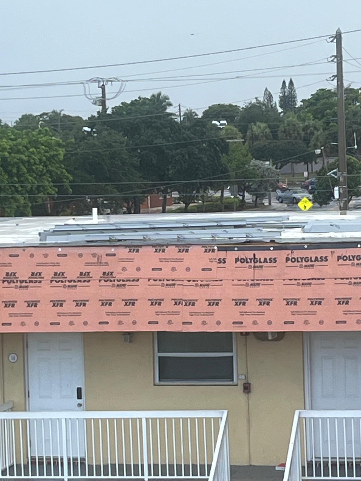 Weathered Metal Roof Restoration