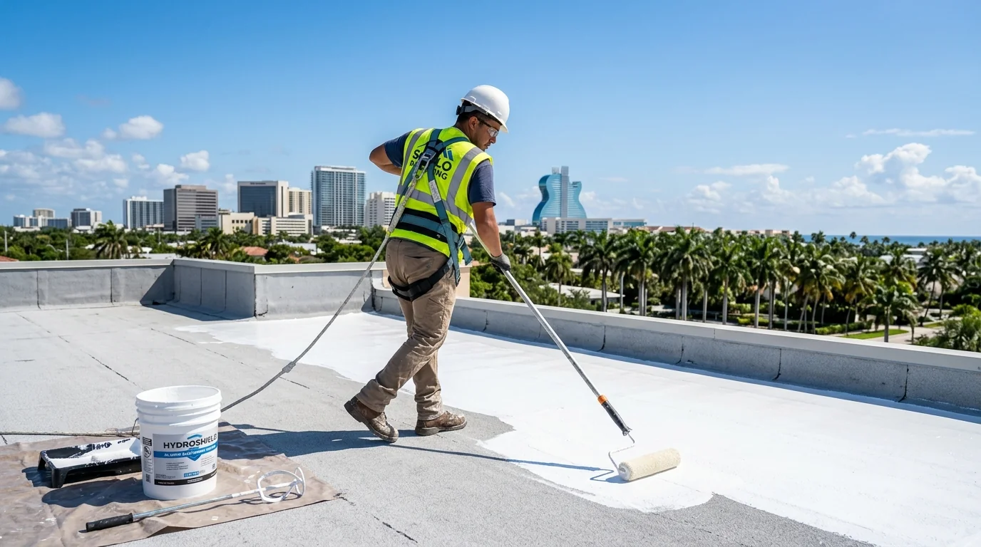 Roof Coatings & Waterproofing Fort Lauderdale FL | Silicone Restoration | Smart Roofing