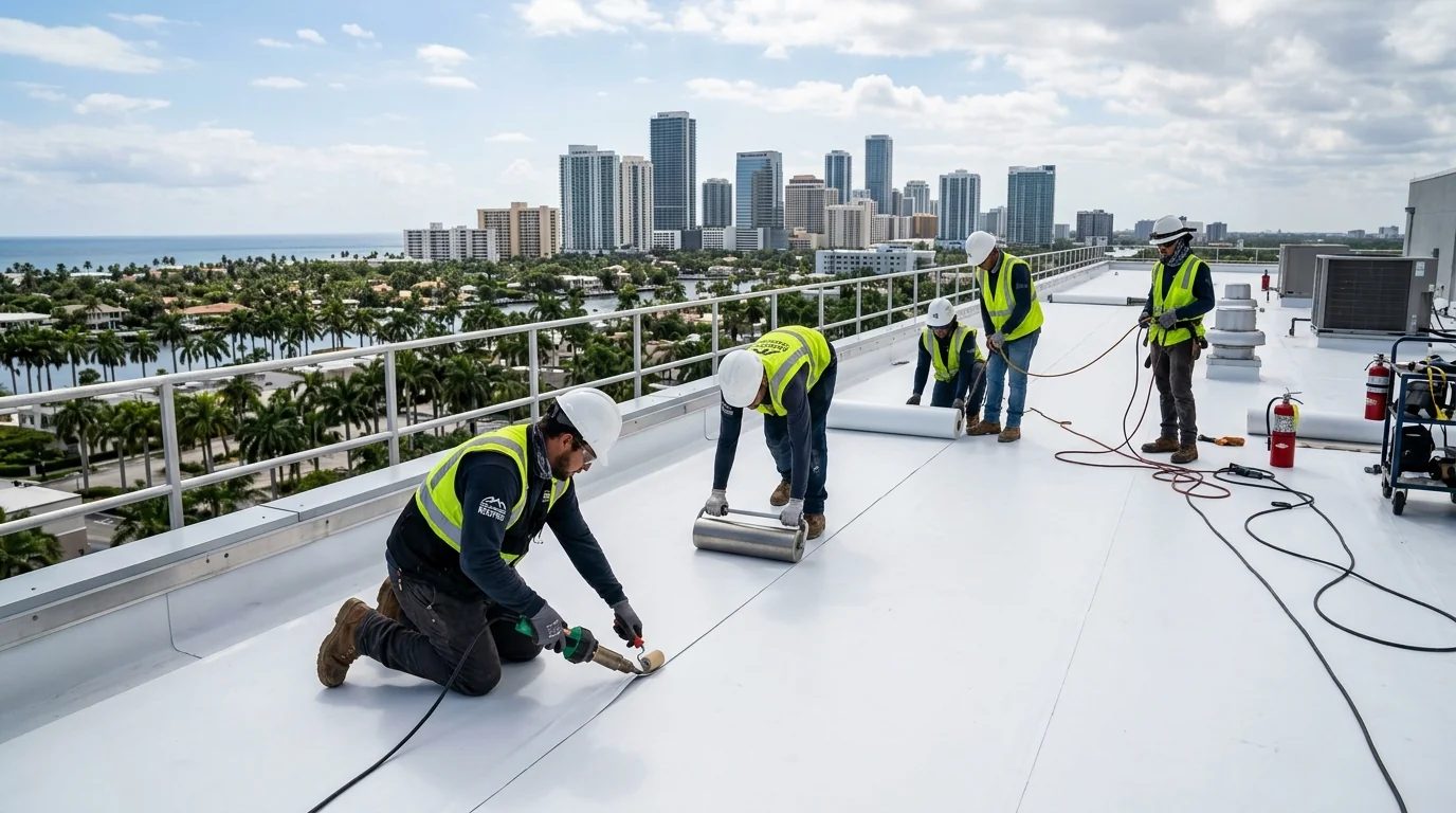 Commercial Roofing Fort Lauderdale FL | TPO, Metal & Coatings | Smart Roofing