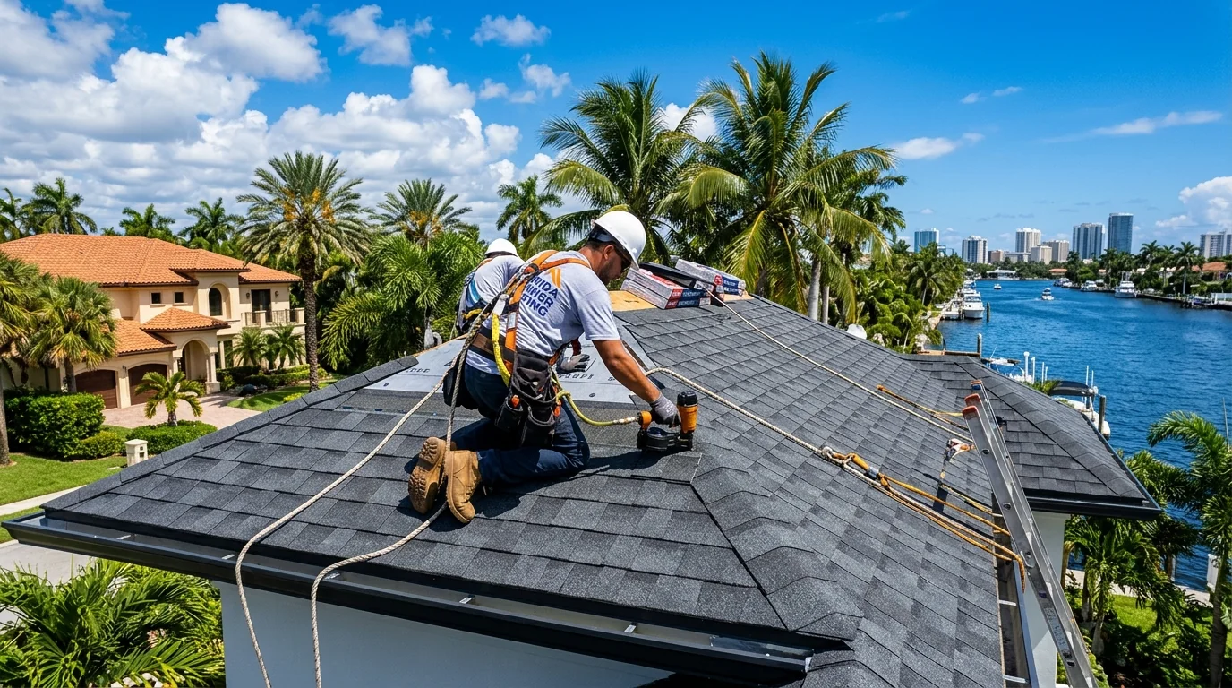Shingle Roofing Fort Lauderdale FL | GAF HDZ & Owens Corning | Smart Roofing