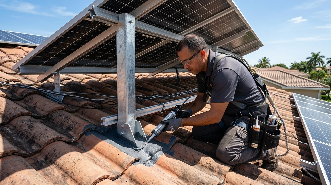 SOLAR PENETRATION LEAK SPECIALISTS | Smart Roofing