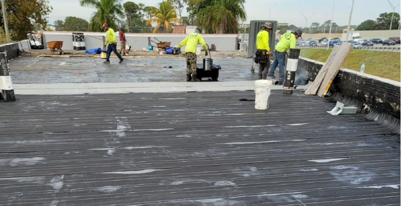 hot mop roof fort lauderdale